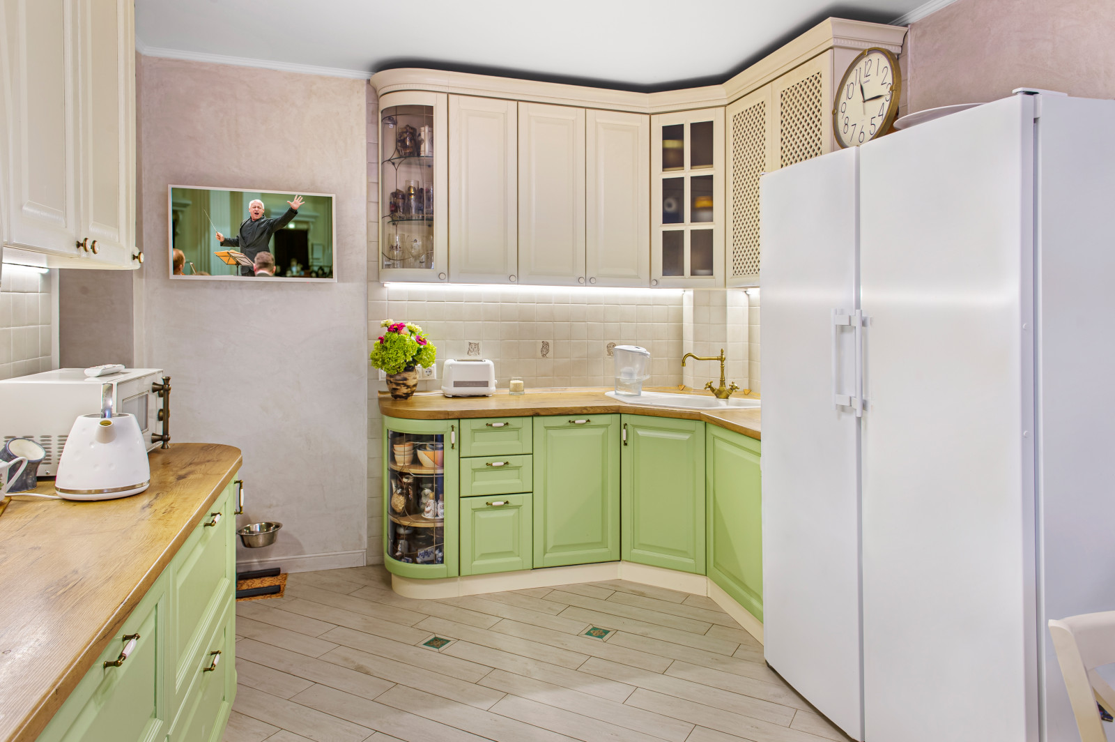 Кухня Альберо, массив