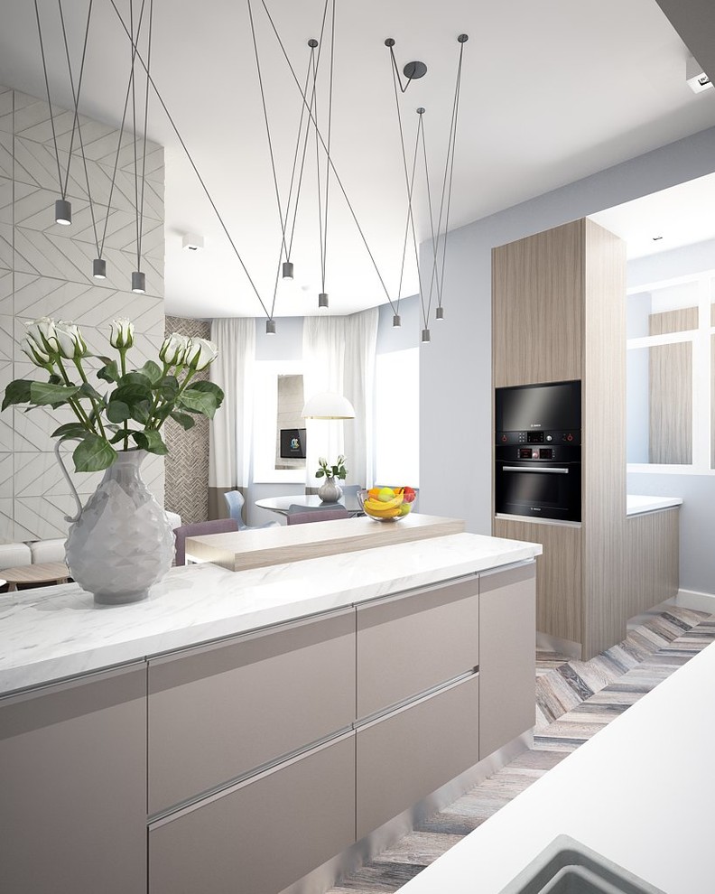 Квартира с элементами стиля ЛОФТ