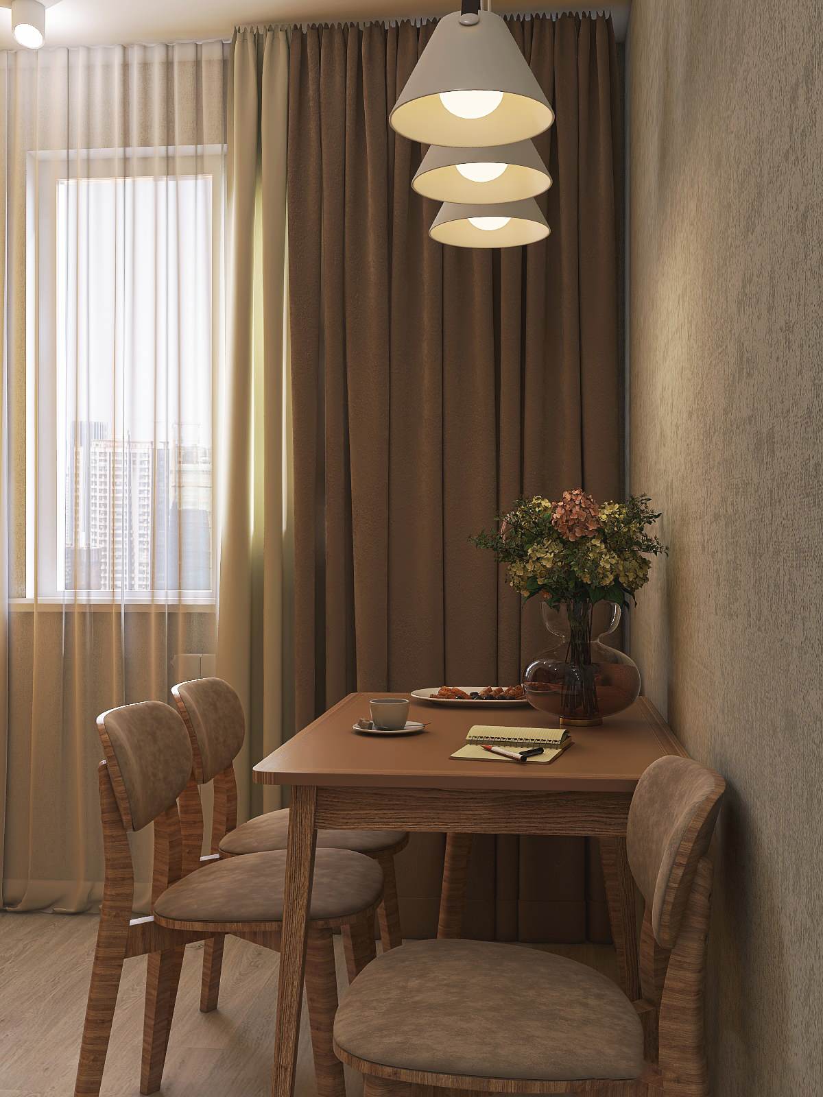 3-х комнатная квартира Г. Мушникова