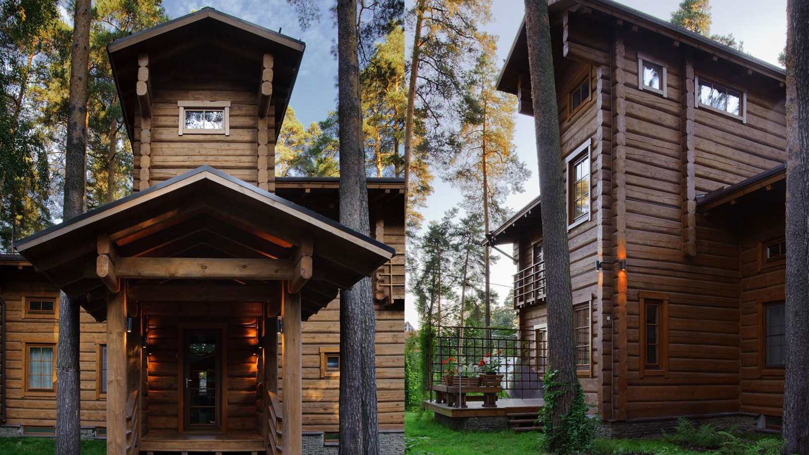 Обложка проекта: Дом Лесные поляны