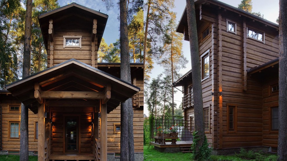 Обложка проекта: Дом Лесные поляны