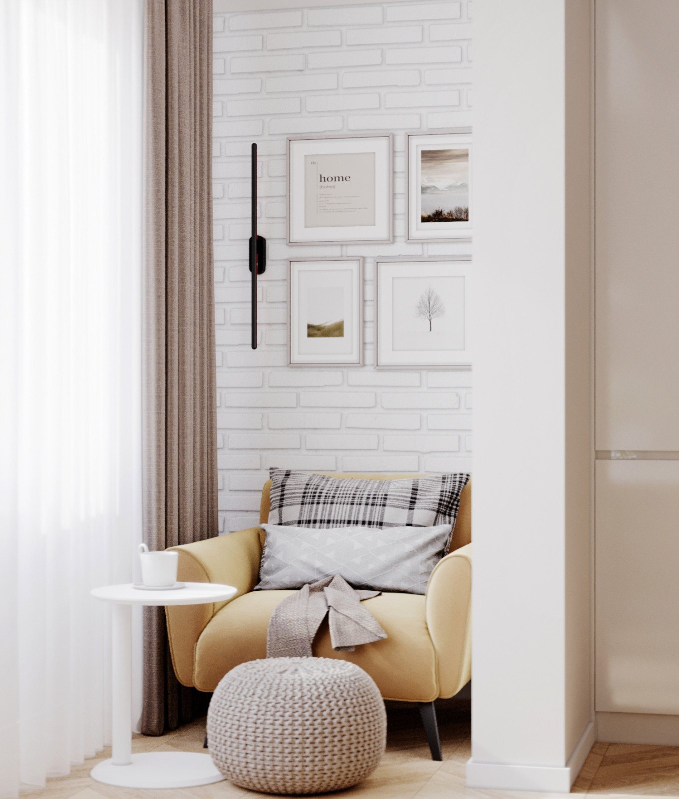 Сканди в ЖК "Серебрянный бор"