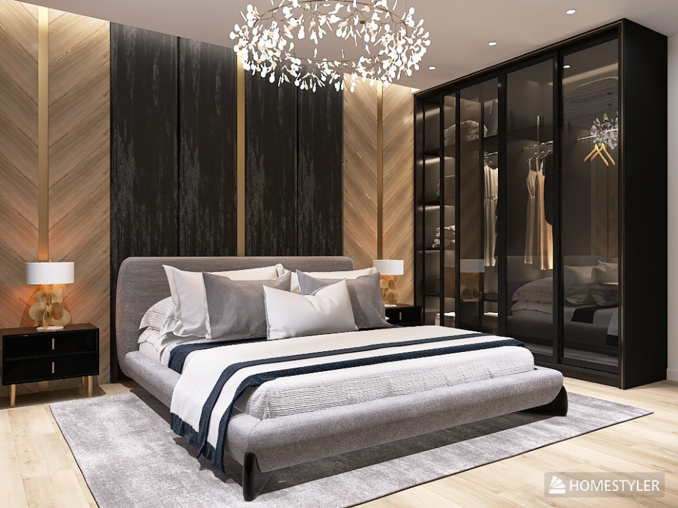 Спальня в стиле арт-деко