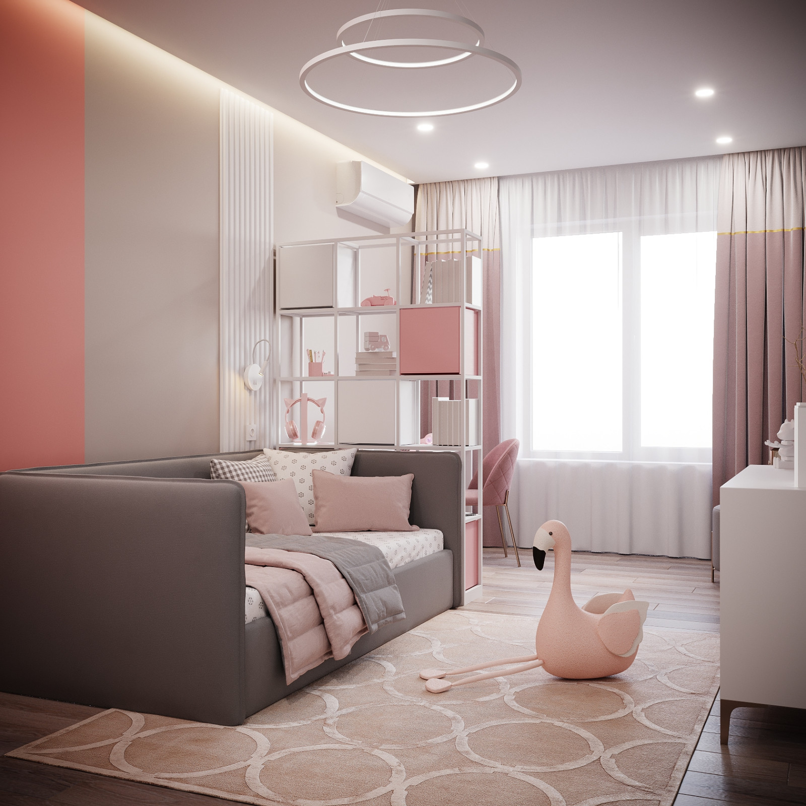 Интерьер трехкомнатной квартиры в стиле Неоклассика