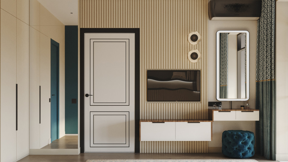 Квартира в ЖК Резиденции Архитекторов для молодой пары с двумя котами, 63 кв.м.