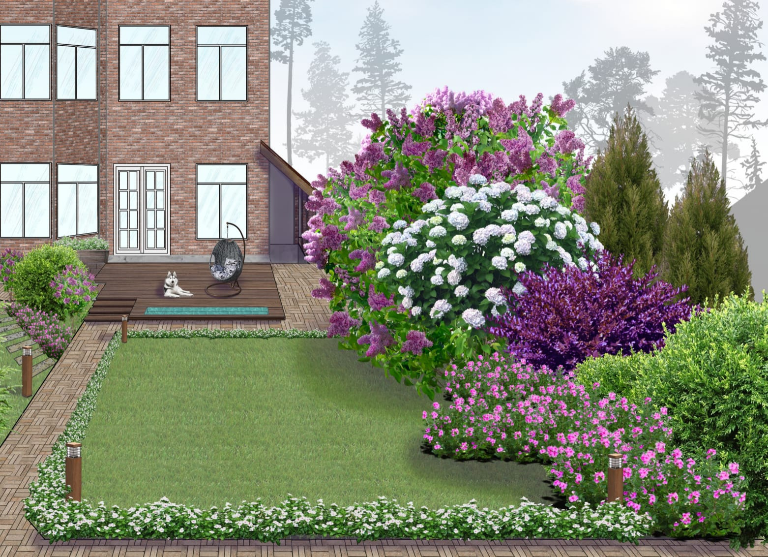 Обложка проекта: Проект благоустройства территории ЖСК Союз