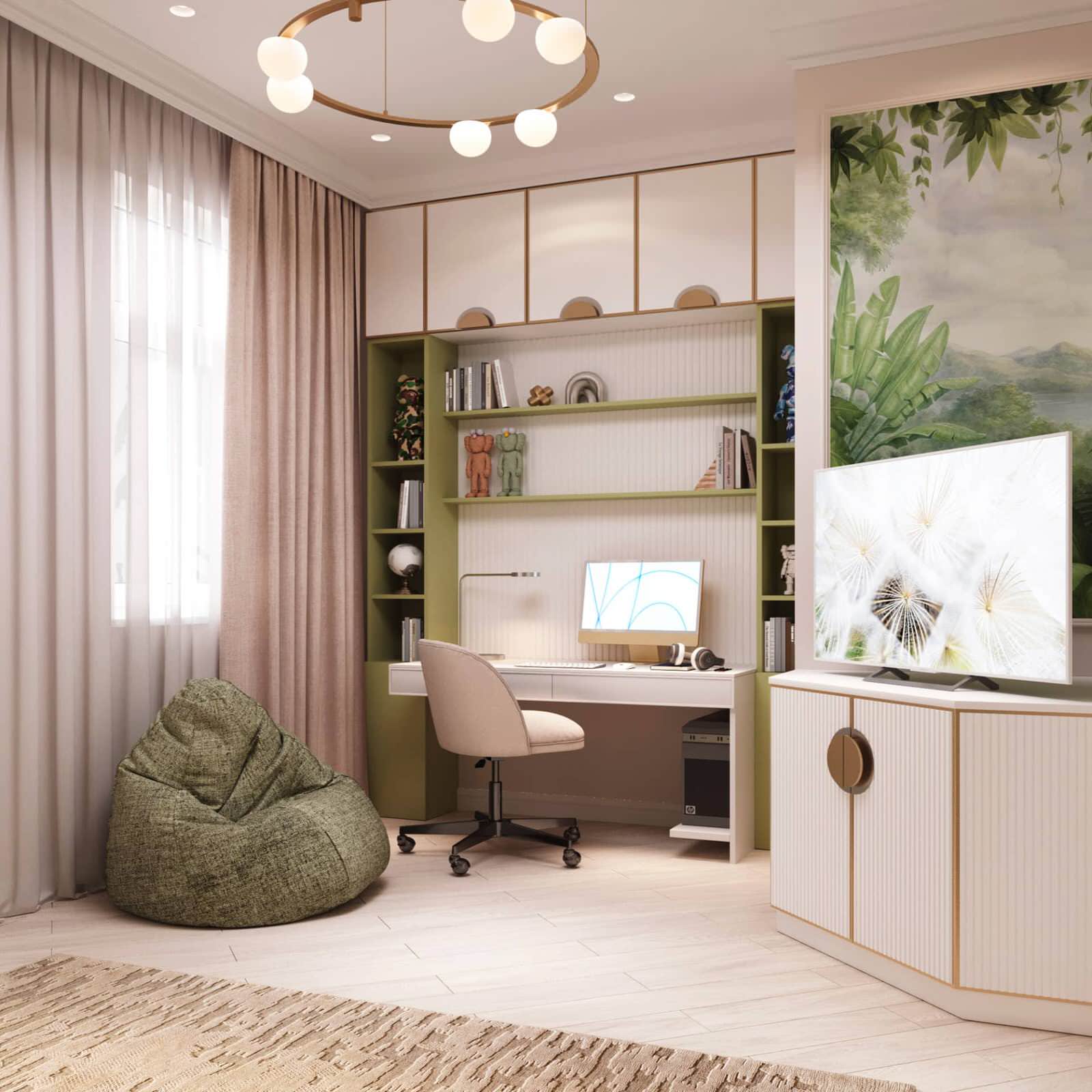 Дизайн и ремонт таунхауса в ЖК «Николинские ключи» — Роскошь вне времени