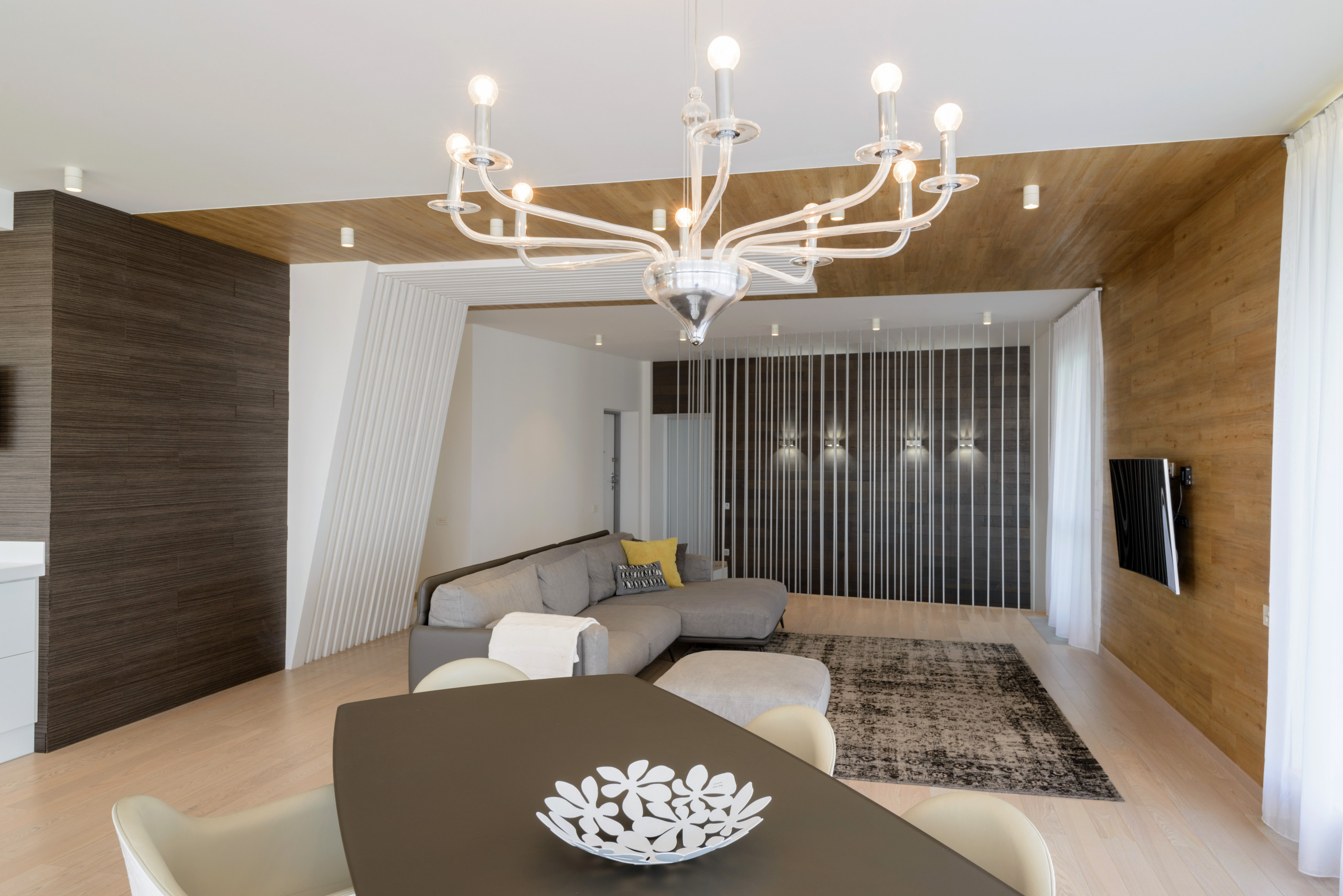 Houzz тур: Интерьер с сибирским характером в пентхаусе Новосибирска