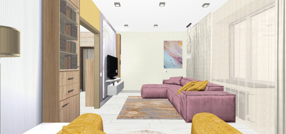 Приглушенная мята, оливки и солнце