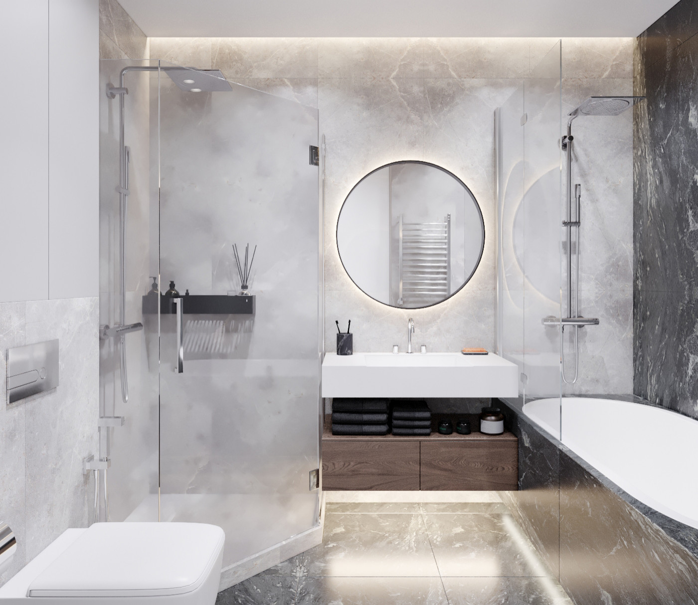 Дизайн- проект ЖК Зиларт 69 кв.м