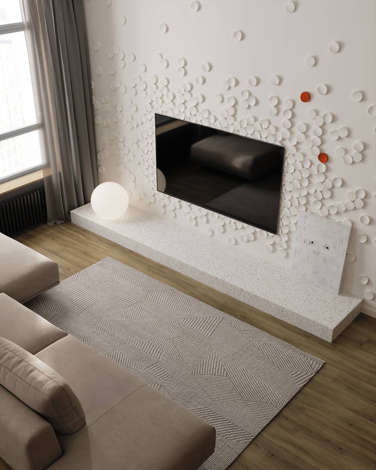 Проект 2х комнатной квартиры 78 м2