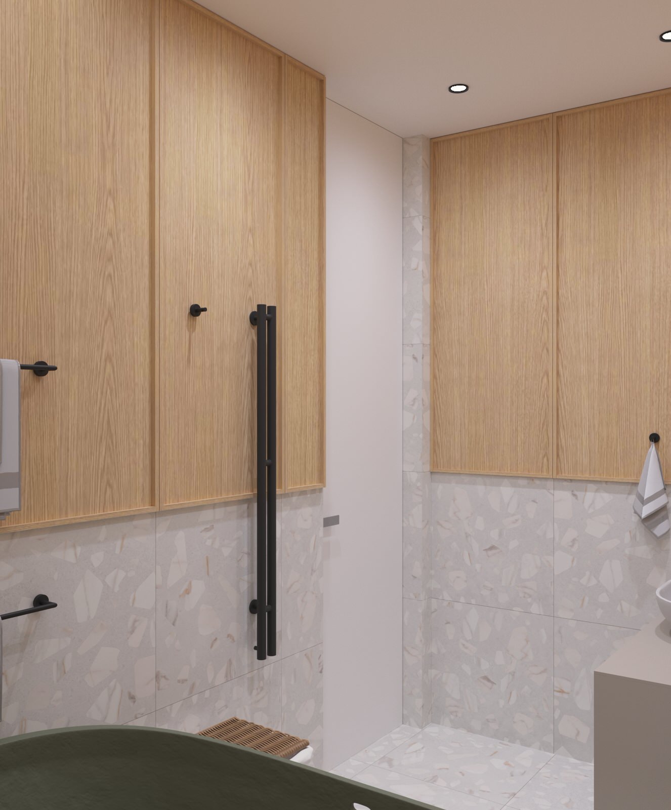 Проект загородного дома в Ленинградской области, стиль джапанди