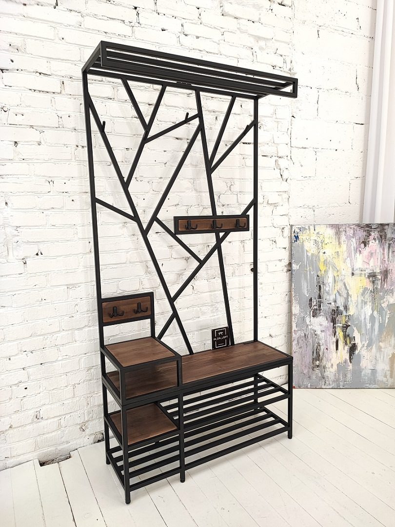 Прихожая в стиле лофт Мега