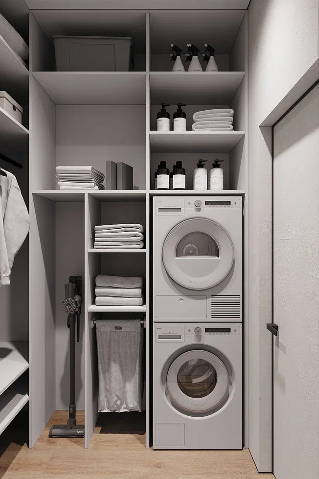 ЖК «Hide», квартира в стиле современный минимализм