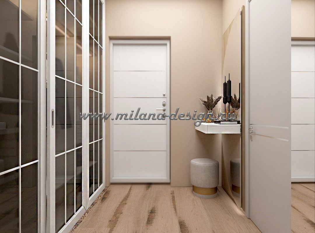 Однокомнатная квартира в этническом стиле