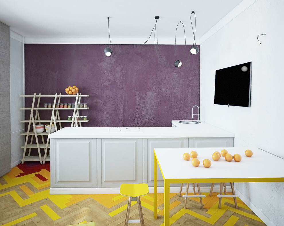 Квартира площадью 24 кв.м. для молодой девушки.