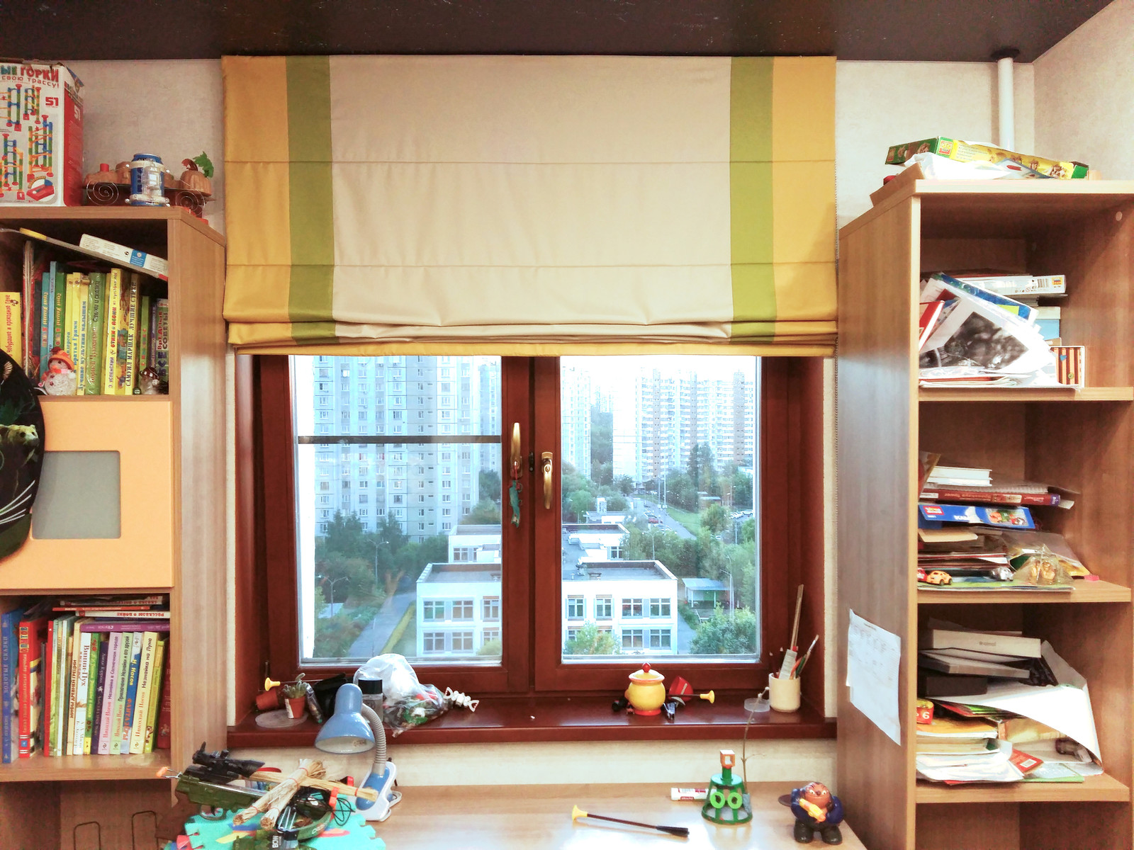 Обложка проекта: Римская штора для детской комнаты