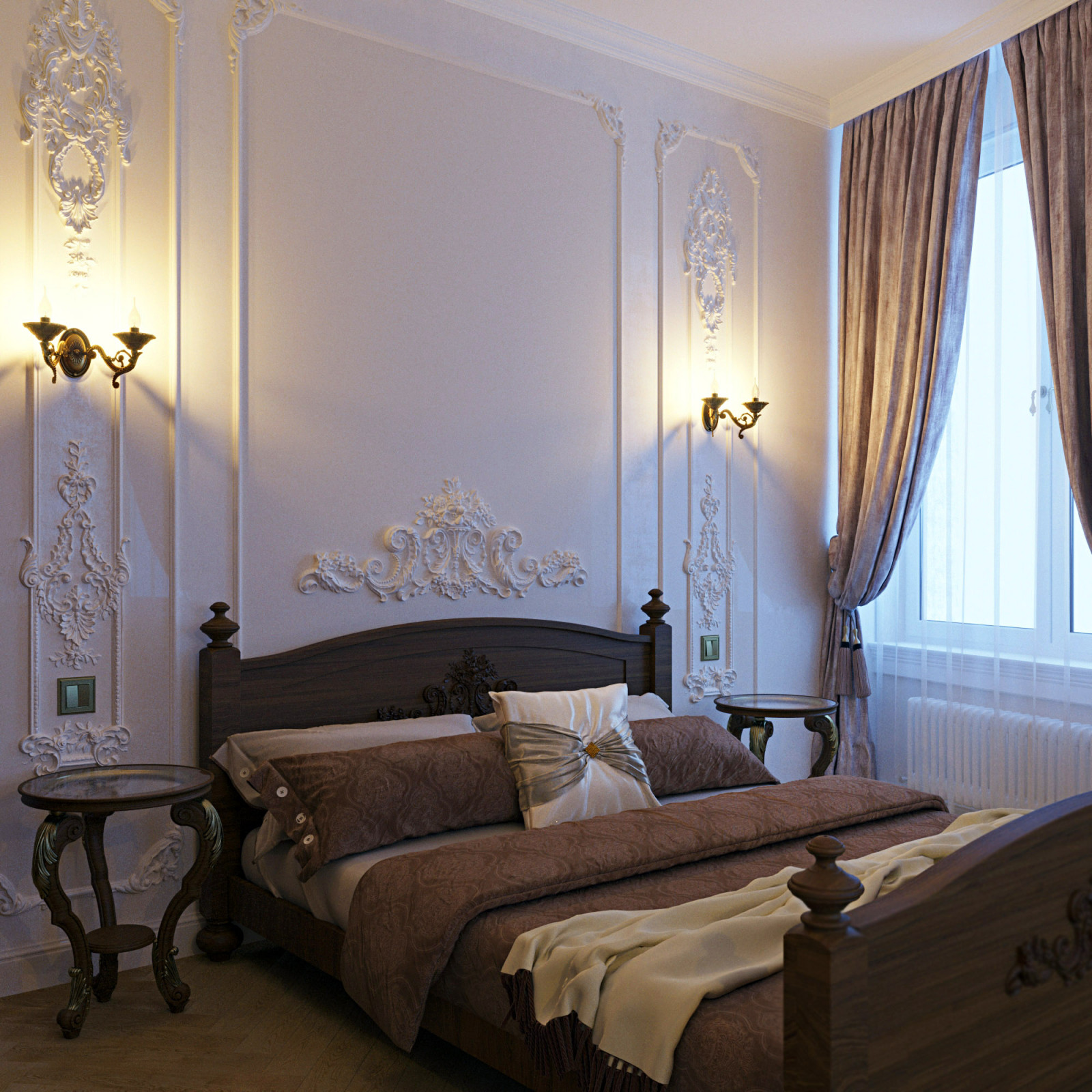 Обложка проекта: КВАРТИРА В КЛАССИЧЕСКОМ СТИЛЕ