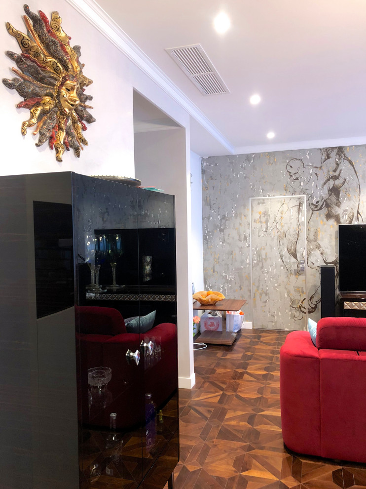 Обложка проекта: Декоративная покраска стен и роспись по мотивам Леонардо да Винчи