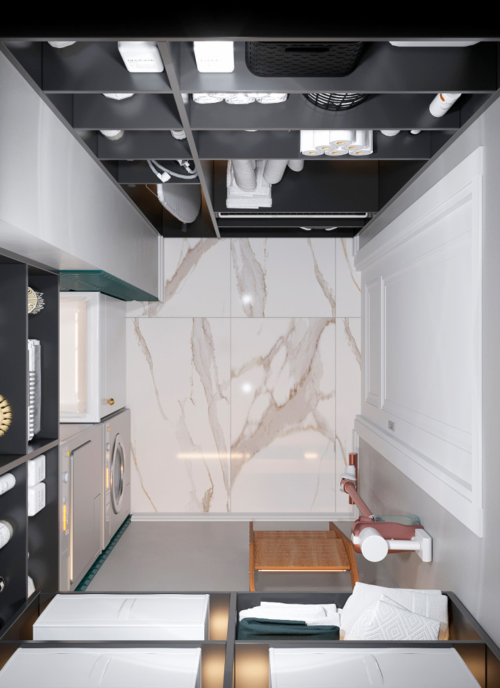 Обложка проекта: Дизайн четырёхкомнатной квартиры 116 кв.м в ЖК Символ