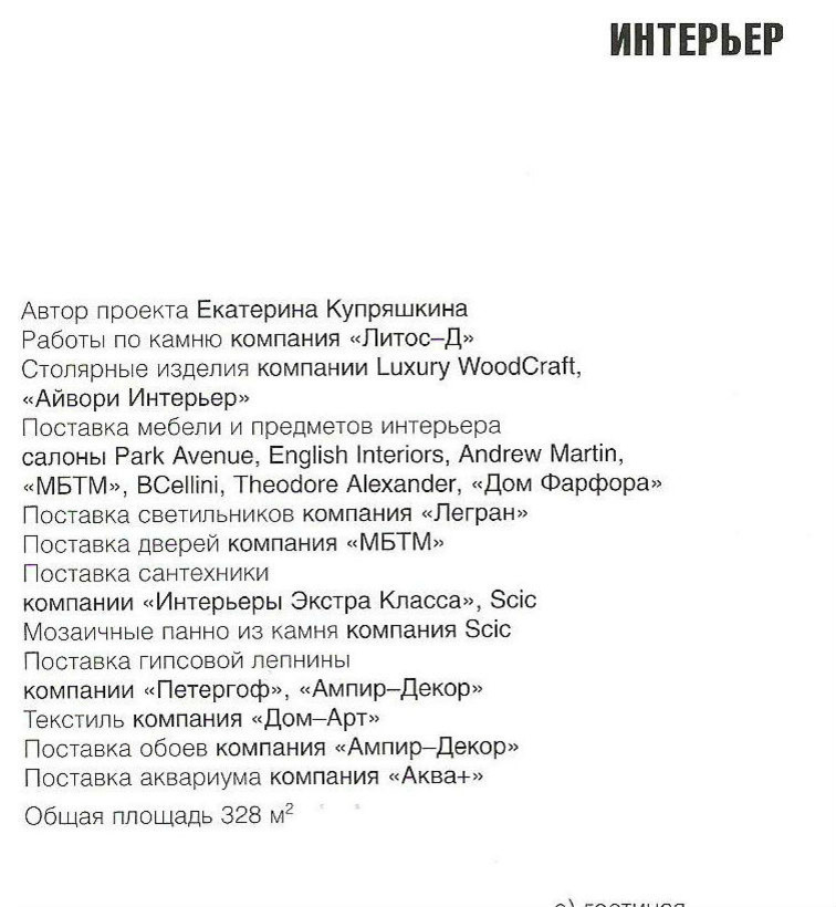Пентхаус на Профсоюзной улице - Архитектор Екатерина Купряшкина-Сокрюкина.
