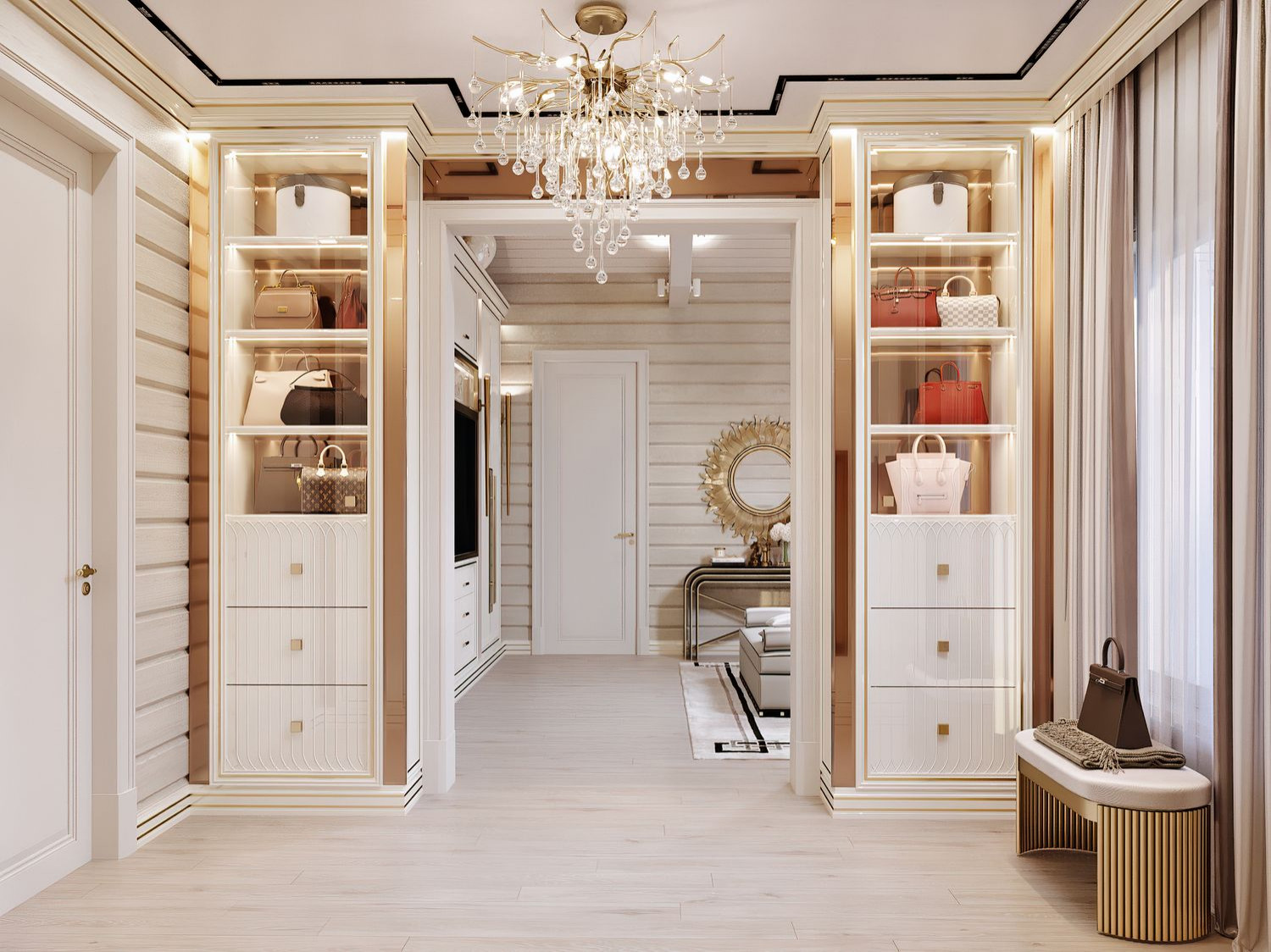 КП Руза Фэмили, мастер-гардероб