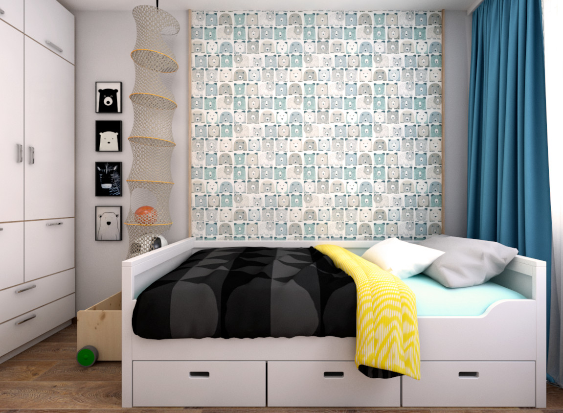 Обложка проекта: Детская комната для мальчика