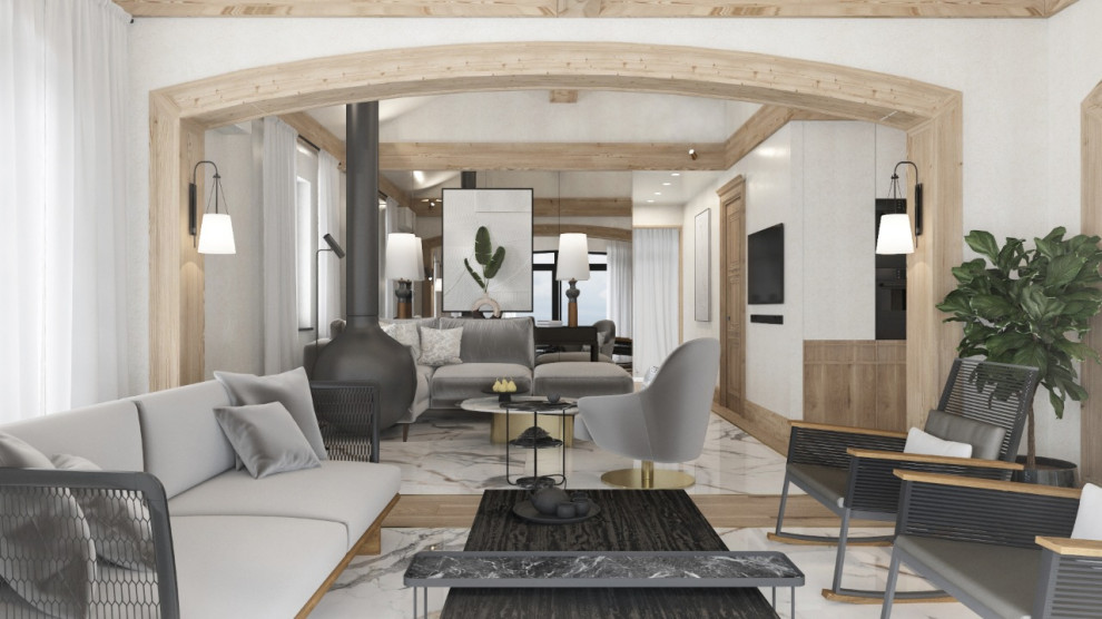 Дизайн интерьера загородного дома