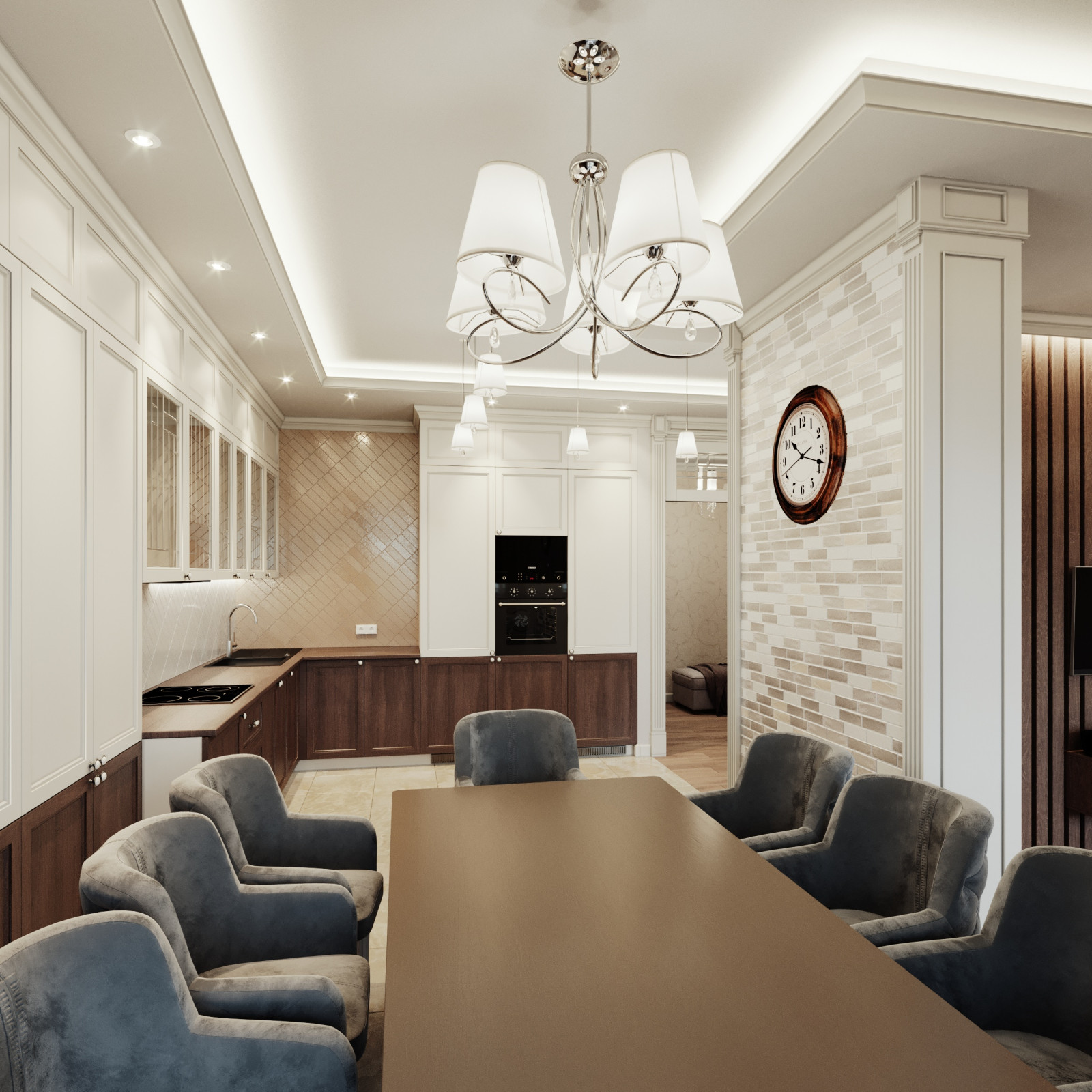 Портфолио. Интерьер классический и артдеко.