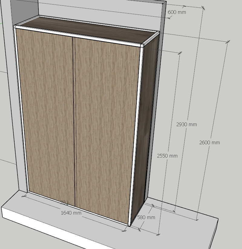 Обложка проекта: Шкаф купе-лофт