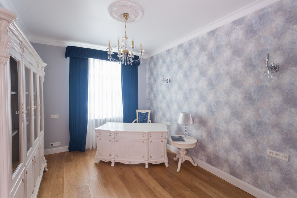 Неокласика с элементами востока. 100м2