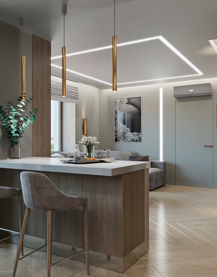 Обложка проекта: Дизайн квартиры в Москве Красная Пресня