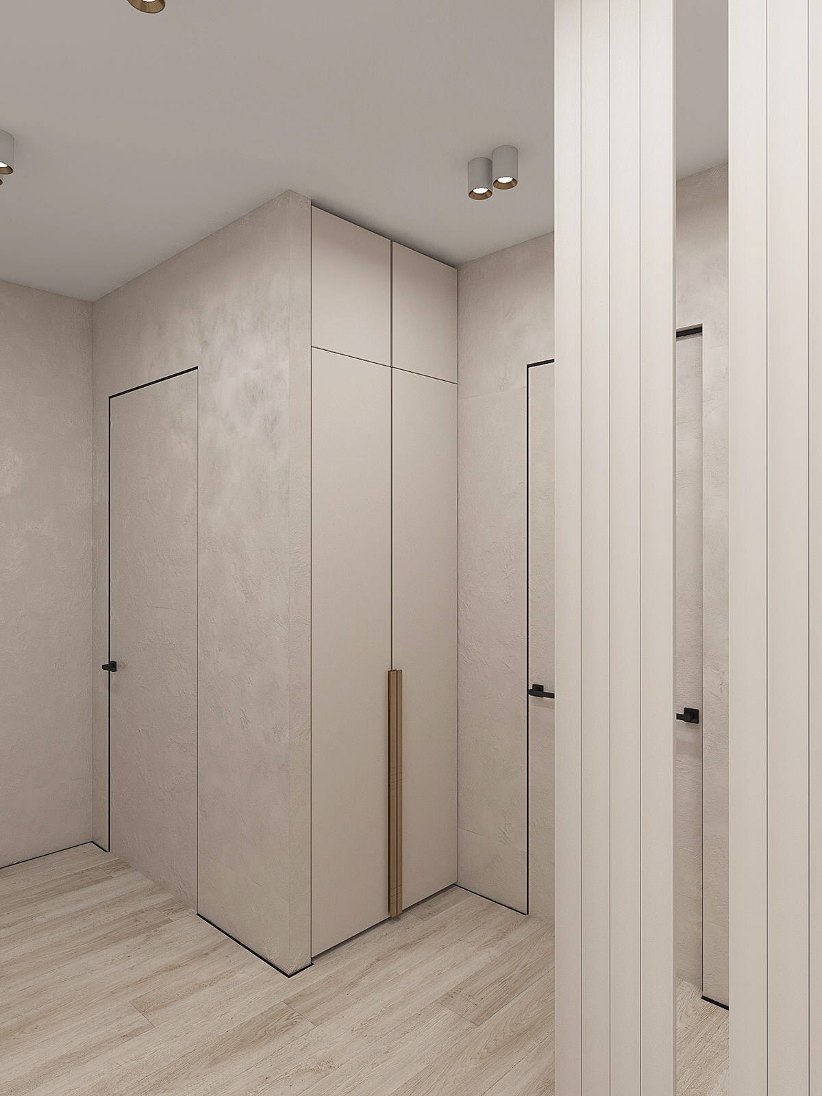 Пространство для семьи с двумя детьми. Москва, ЖК Западный порт