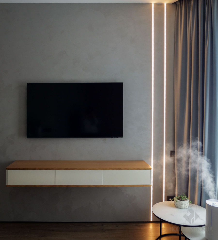 Ремонт однокомнатной квартиры 47 кв.м в ЖК «Крылья»