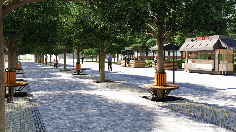 Форэскиз сквера им. С.Ф.Жилкина