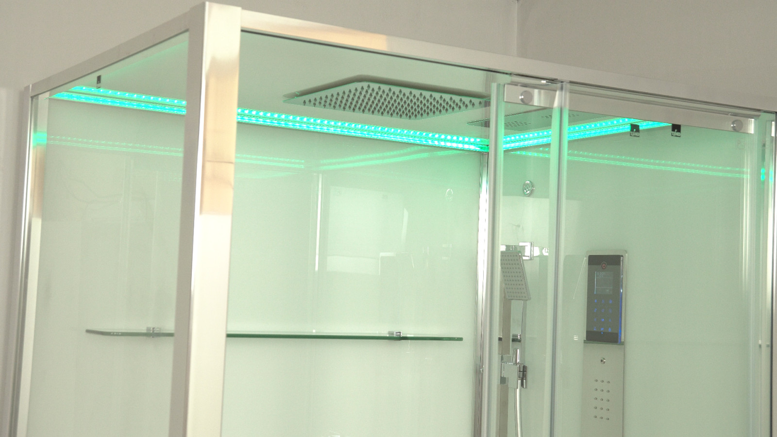 Душевая кабины ARMO в интерьере ванной комнаты