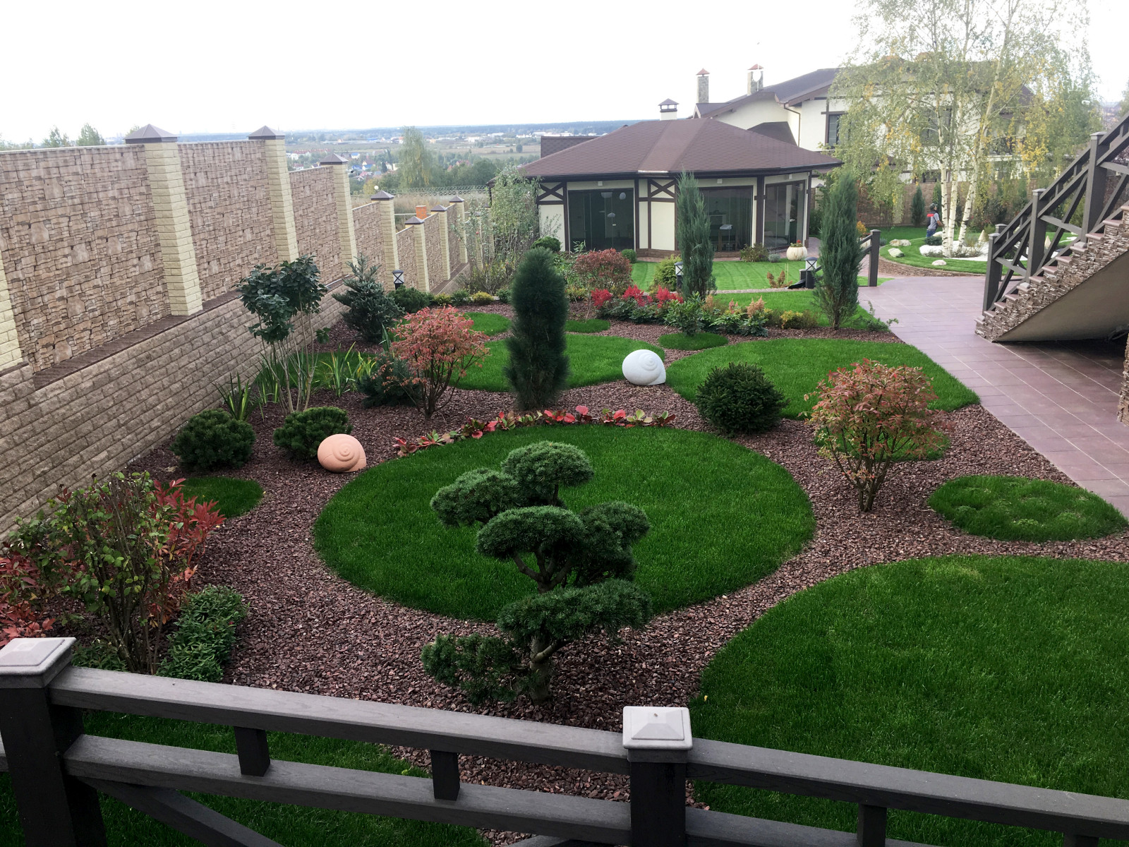 Обложка проекта: террасы на склоне