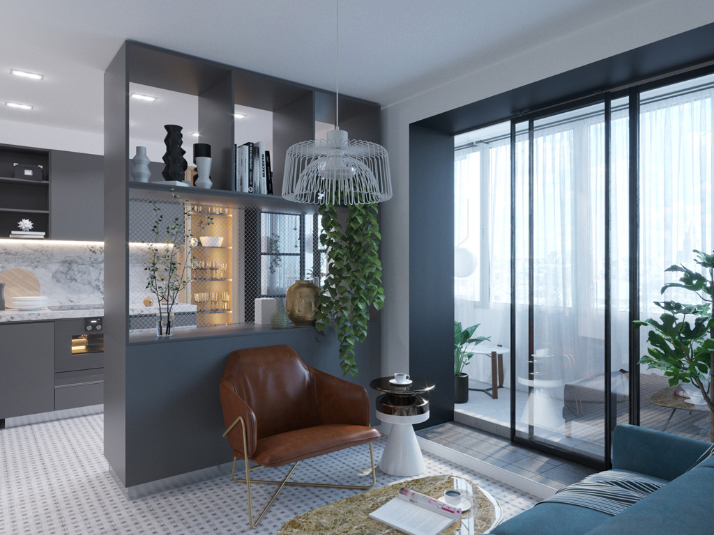 Обложка проекта: Квартира для холостяка