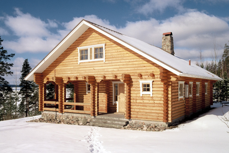 Деревянный дом 1