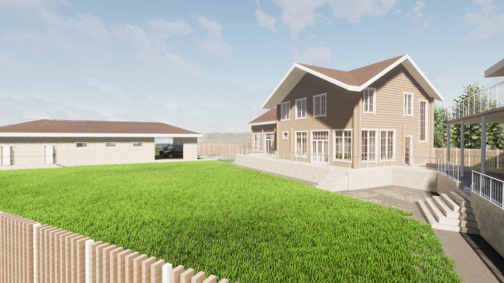 Жилой дом в Ленинградской области