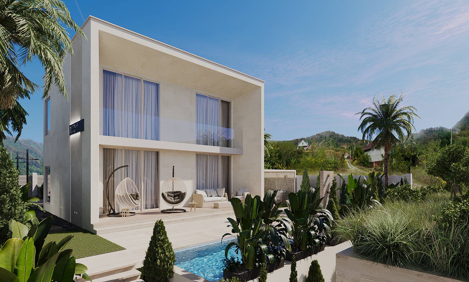 Архитектурный проект 2-ух этажной MINIVILLI.terra