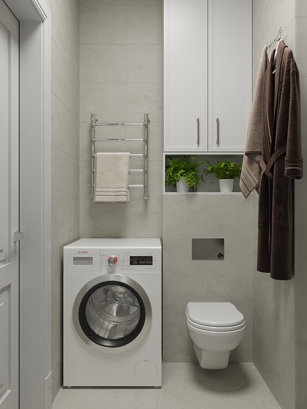 Классический интерьер однокомнатной квартиры в ЖК "Татьянин парк"