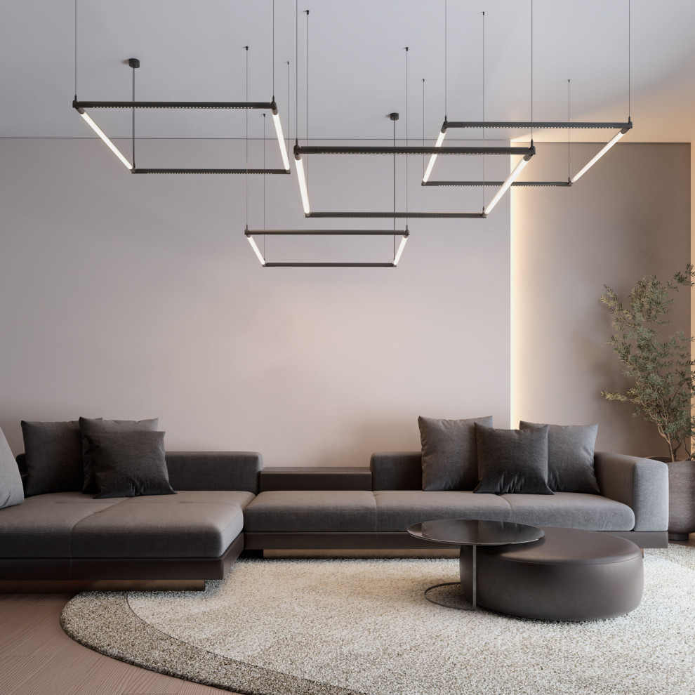 Светодиодный модуль для трековой системы Module System 24W 3000K черный