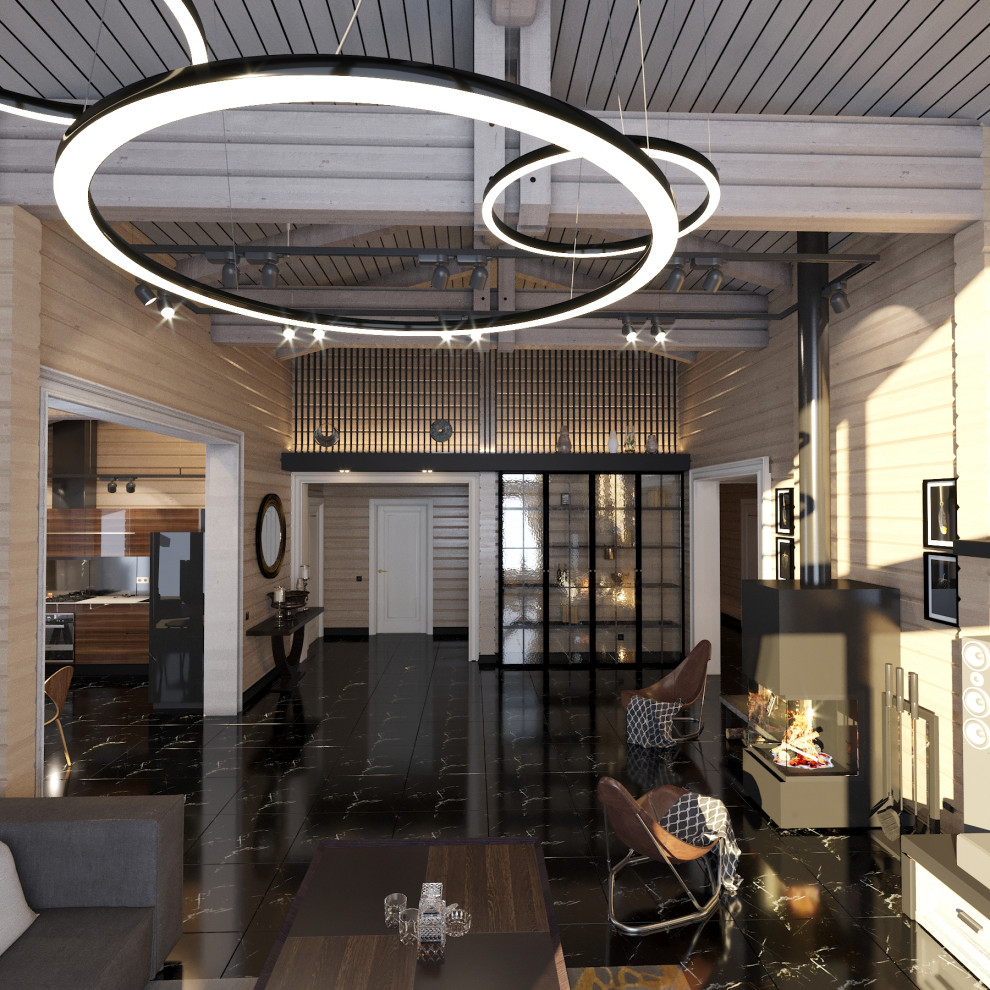 Первозванное интерьеры дома из клееного бруса