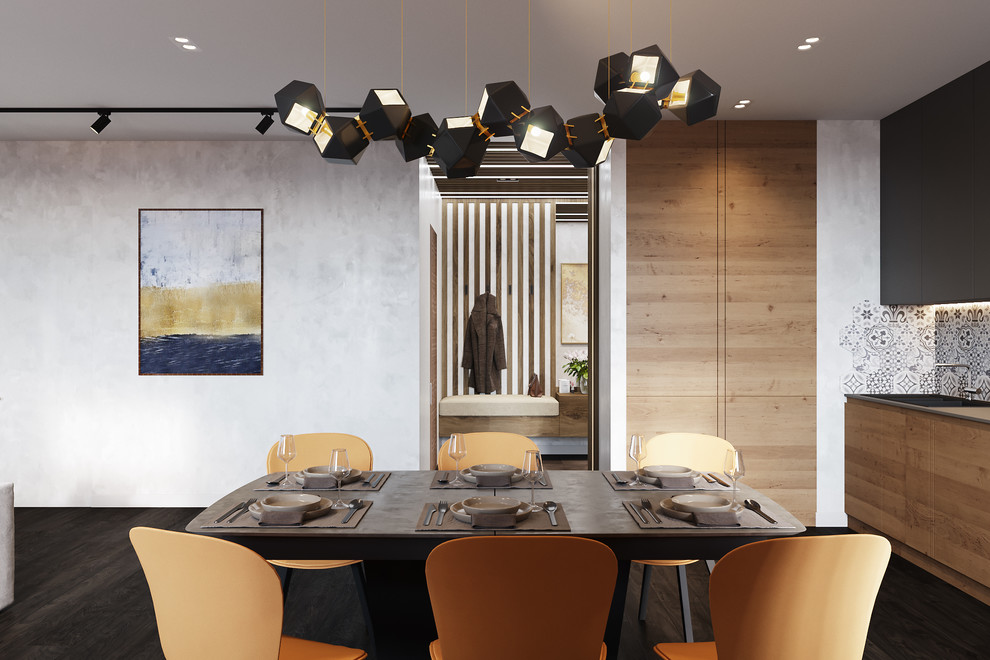 Квартира в 155 кв.м. в современном стиле в ЖК Флагман.