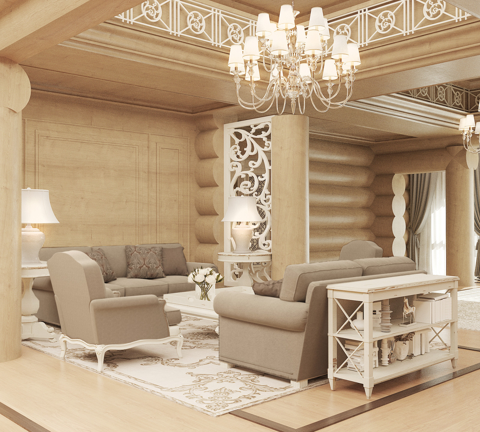 Дом из кедра