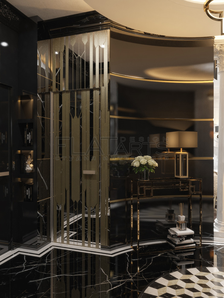 Арт-деко. Дизайн 4-ной квартиры 188кв.м