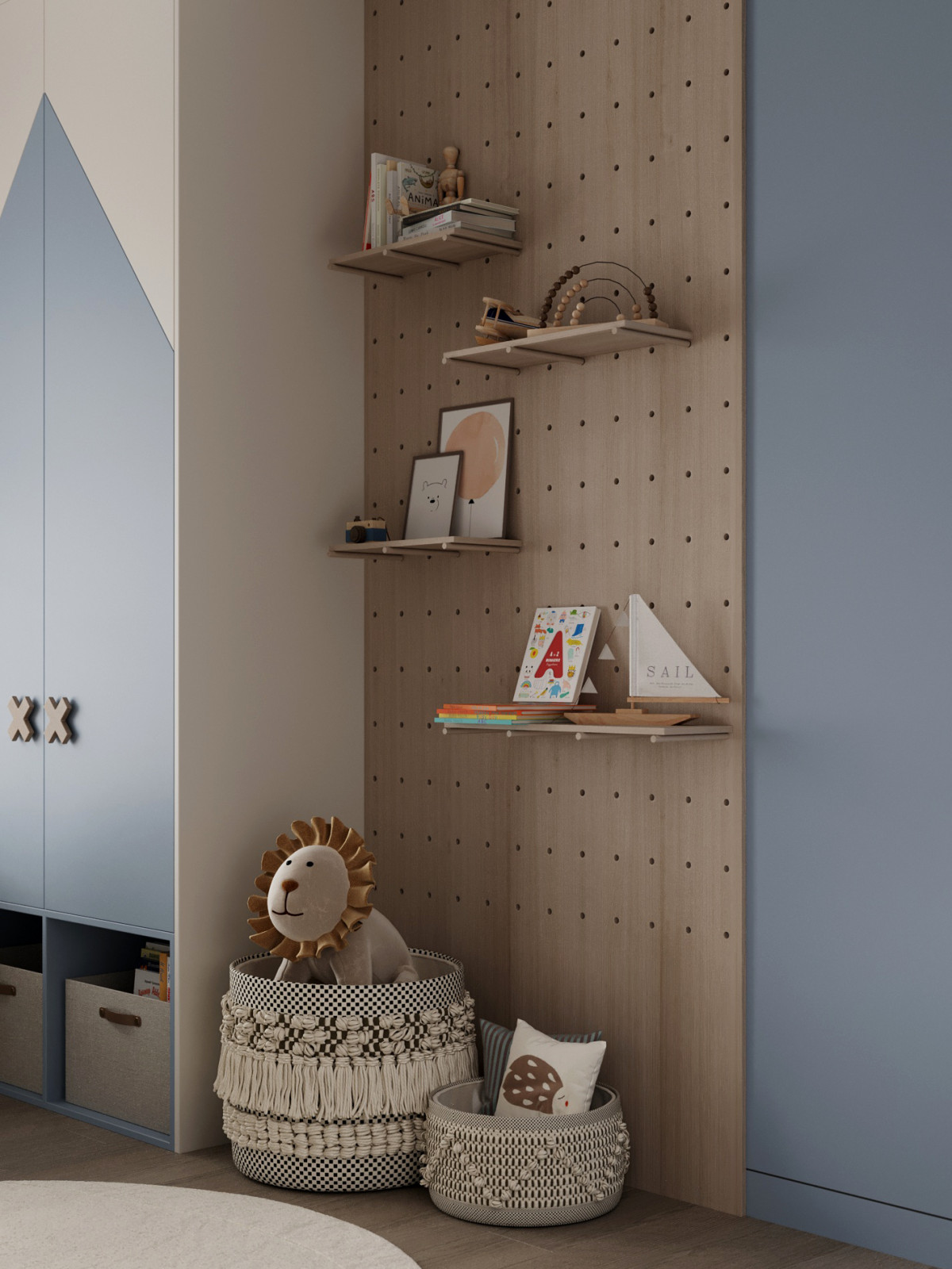 В гостях у сказки: волшебная детская в уютной “трешке”