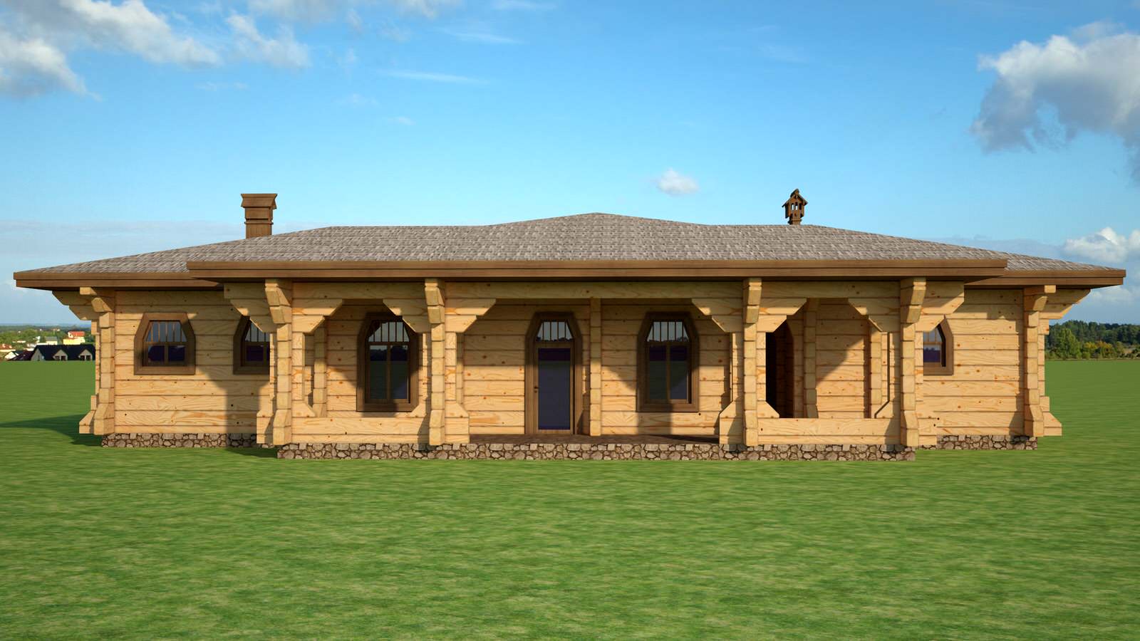 Обложка проекта: Проект бани--Каргополье