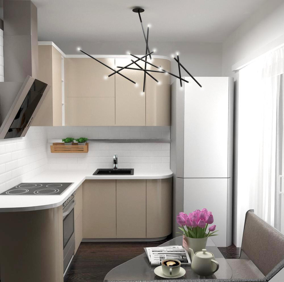 Квартира в монохромному стилі